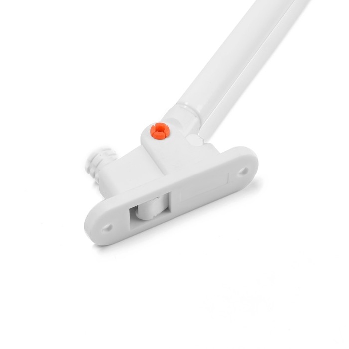 Газлифт 100N CAPPIO, с доводчиком, бесшумное открывание/закрывание, белый, с доп. защитой