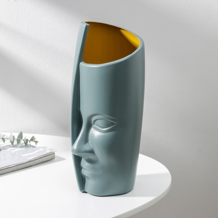 Ваза для цветов «Скульптура», 12×11,5×31 см, 2,5 л, цвет МИКС Ваза для цветов «Скульптура», 12×11,5×31 см, 2,5 л, цвет МИКС