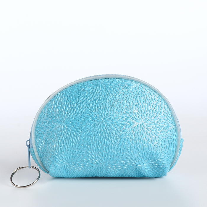 Кошелёк женский на молнии, цвет голубой Кошелёк женский на молнии, цвет голубой