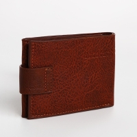 Портмоне мужское на магните, отдел для купюр, для карт, для монет, цвет коричневый Портмоне мужское на магните, отдел для купюр, для карт, для монет, цвет коричневый