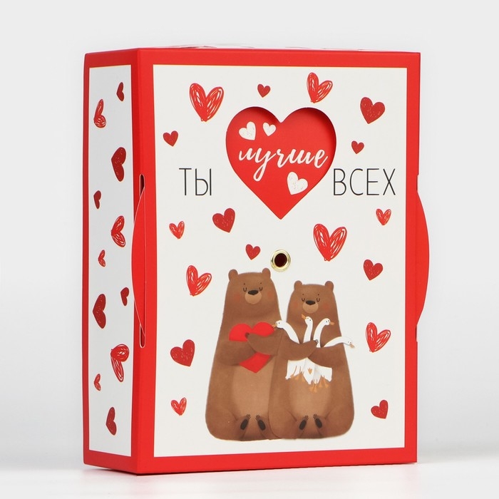 Коробка складная &laquo;Любовь &raquo;, 16 х 12 х 5 см