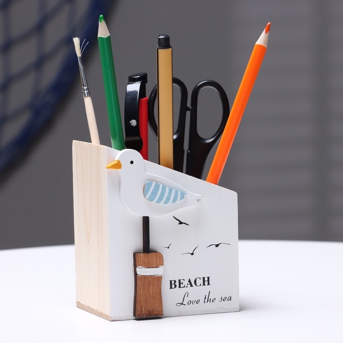 Карандашница Карандашница "Чайка" 10*8*6см