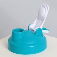 Шейкер пластиковый &laquo;Спорт - это жизнь&raquo;, 500 мл, два отсека