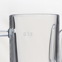 Набор стеклянных кружек &laquo;Время дегустаций. Пивная кружка&raquo;, 330 мл, 2 шт