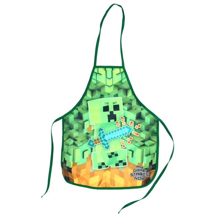 Фартук для труда + нарукавники, 485 х 395/250 х 160 мм, рост 116-146 см, Calligrata, "Игра"