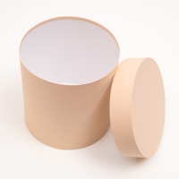 Набор круглых коробок 5 в 1 "Краски", кремовый, 25 х 25 х 25 - 19 х 19 х 19 см Набор круглых коробок 5 в 1 "Краски", кремовый, 25 х 25 х 25 - 19 х 19 х 19 см