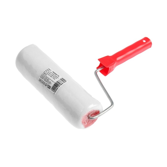 Валик ЛОМ, искусственный мех, 230 мм, рукоятка d=6 мм, D=48 мм, ворс 16 мм Валик ЛОМ, искусственный мех, 230 мм, рукоятка d=6 мм, D=48 мм, ворс 16 мм