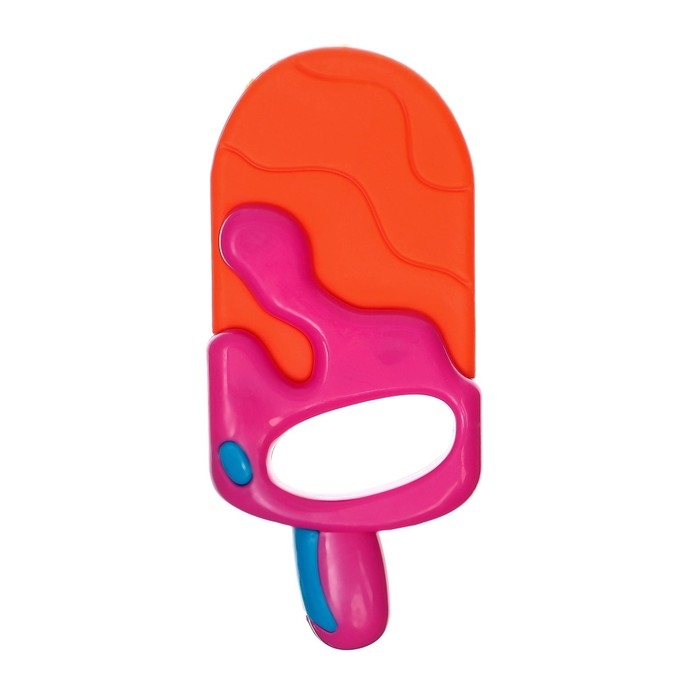 Набор погремушек - прорезывателей &laquo;Зебра и Эскимо&raquo;, 2 шт, Крошка