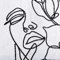 Полотенце именное махровое Этель «Нина» 70х130см, 100% хлопок, 420гр/м2 Полотенце именное махровое Этель «Нина» 70х130см, 100% хлопок, 420гр/м2