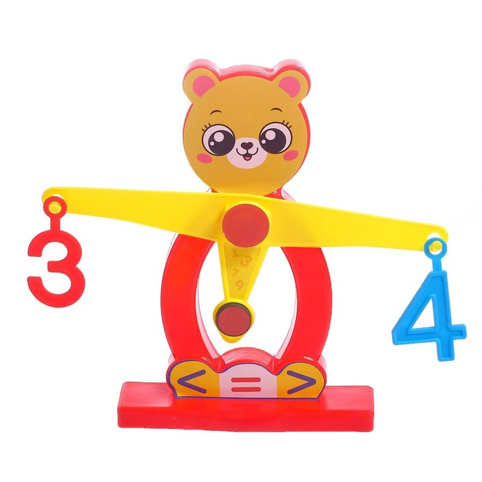 Развивающий набор &laquo;Весы&raquo;, мишка