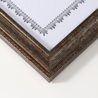 Фоторамка пластик формат А4 "Старое дерево" 32,9х24,5 см