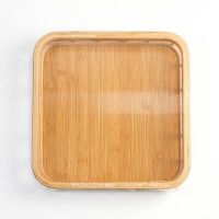 Поднос квадратный Доляна Jungle, 30,5&times;30,5 см, бамбук
