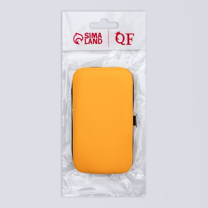 Набор маникюрный, 6 предметов, в футляре, цвет МИКС