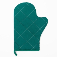 Новый год.Варежка-прихватка "Сhristmas greetings" 20х27см,саржа, 100% х/л, ватин 250г/м2