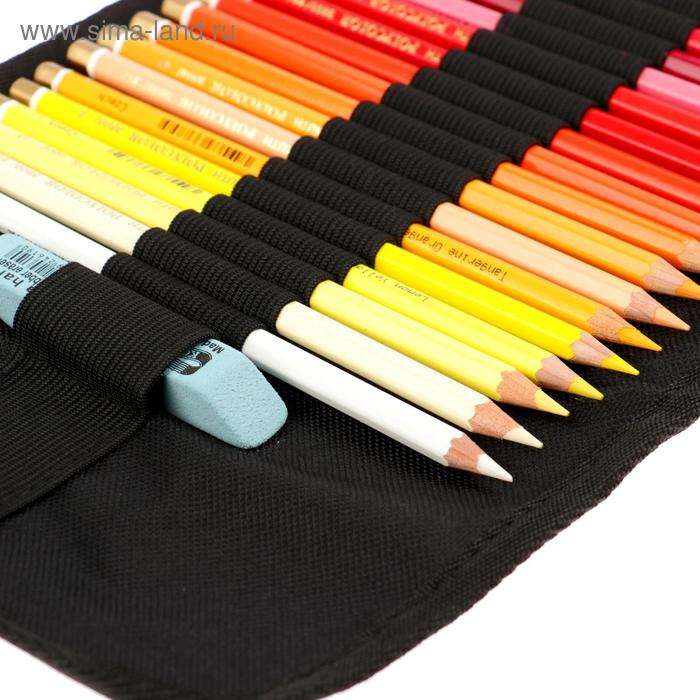 Набор художественный Koh-I-Noor 3796 Polycolor, 72 предмета, в текстильном свертке Набор художественный Koh-I-Noor 3796 Polycolor, 72 предмета, в текстильном свертке