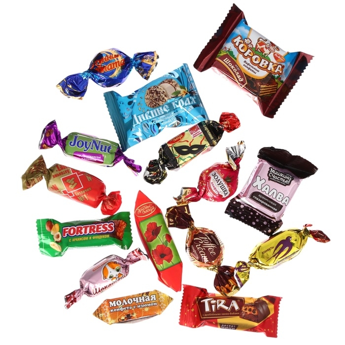 Новый год. Подарочный набор конфет Новый год. Подарочный набор конфет "От всей души!", 200 г