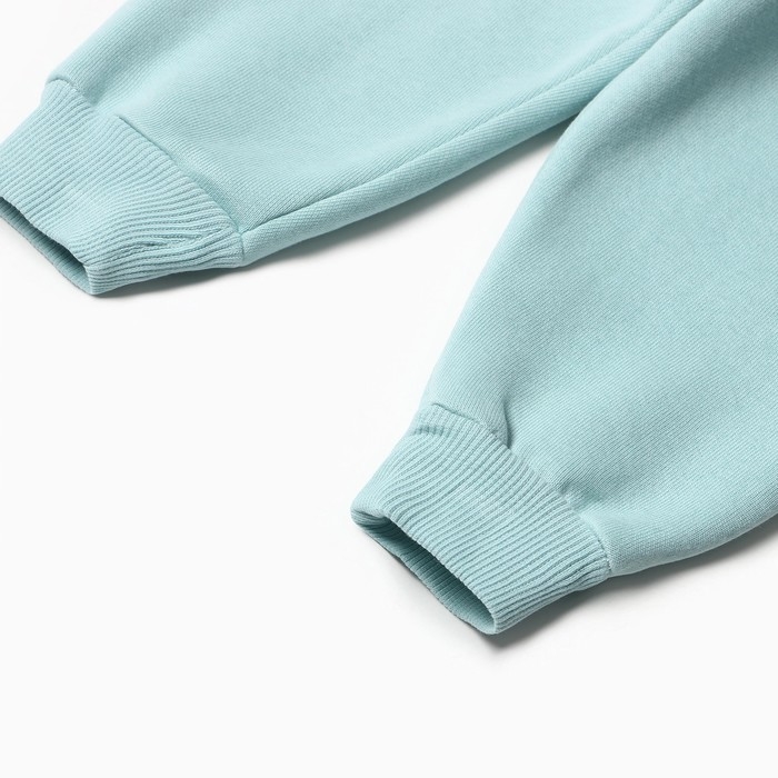 Костюм для девочек (свитшот, брюки), НАЧЁС, цвет бирюзовый, рост 98 см Костюм для девочек (свитшот, брюки), НАЧЁС, цвет бирюзовый, рост 98 см