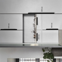 Ручка торцевая CAPPIO RP100BL, L=500 мм, цвет черный