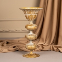 Подсвечник металл &laquo;Ярусы&raquo; для одной свечи 16 х 16 х 31 см