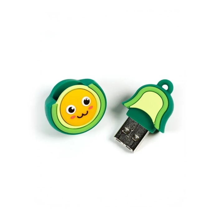Флешка Smartbuy Wild series Флешка Smartbuy Wild series "Авокадо", 32 Гб, USB2.0, чт до 25 Мб/с, зап до 15 Мб/с