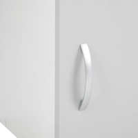 Шкаф навесной Мальма 600х300х360, Светло-серый/Белый