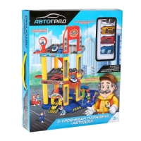 Парковка &laquo;Автодом&raquo;, 3 уровня, 4 машины