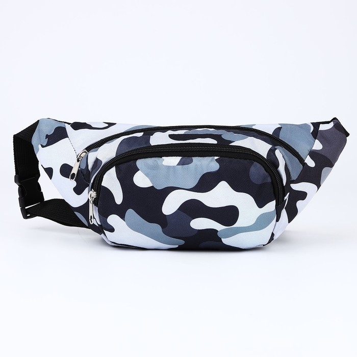 Сумка поясная с карманами &laquo;Камуфляж&raquo;, 29х15 см