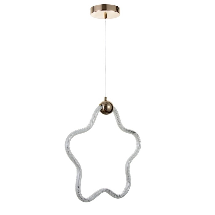 Светильник BayerLux Светильник BayerLux "Звезда" LED 37Вт золото 39х6х40-150 см