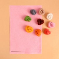 Валяние из шерсти. Картина «Сова с кексом», А4, набор для творчества Валяние из шерсти. Картина «Сова с кексом», А4, набор для творчества