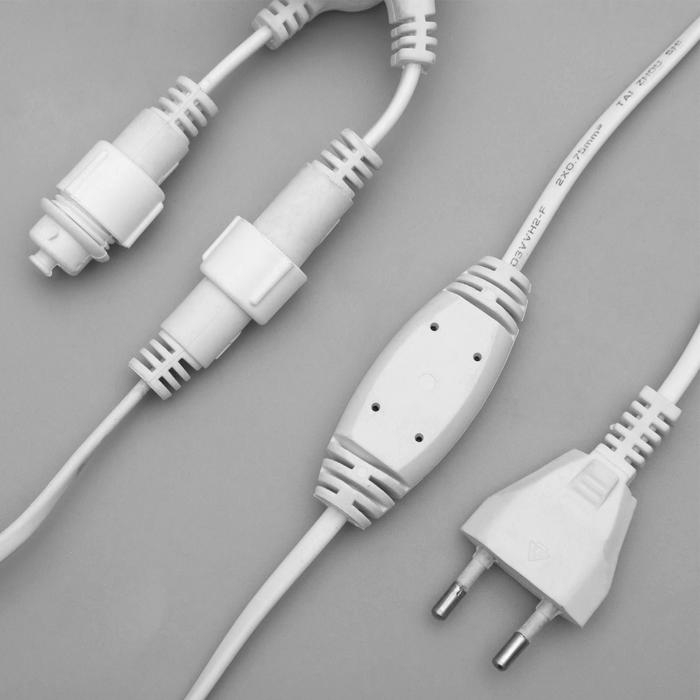 Гирлянда «Занавес» 2 × 1.5 м, IP44, УМС, белая нить, 360 LED, свечение белое, 220 В Гирлянда «Занавес» 2 × 1.5 м, IP44, УМС, белая нить, 360 LED, свечение белое, 220 В