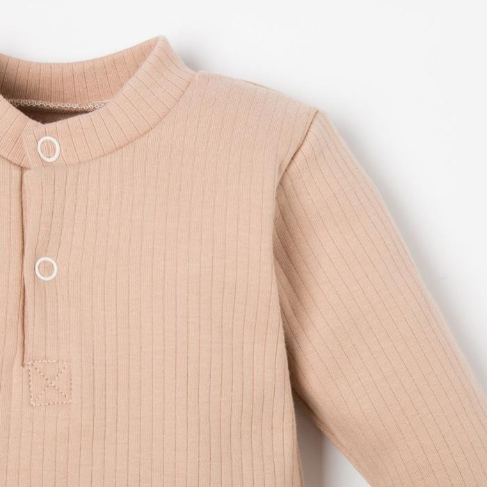 Боди с длинным рукавом Крошка Я, BASIC LINE, рост 80-86 см