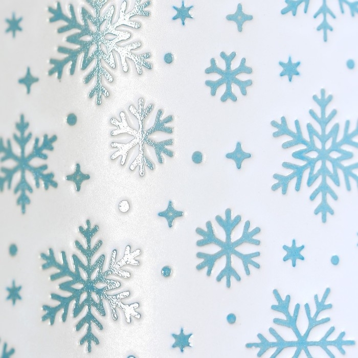 Новый год! Кружка новогодняя керамическая &laquo;Снежинки&raquo;, 320 мл, цвет белый