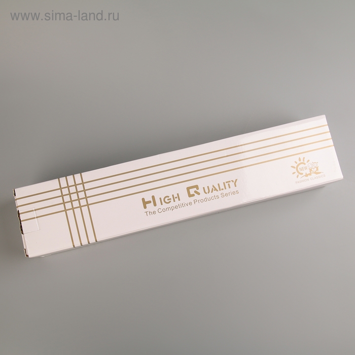 Держатель для полотенец, 8 подвижных крючков, 40&times;8,5&times;4,5 см