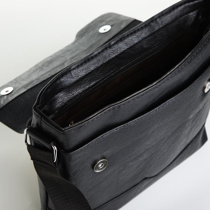 Сумка мужская, цвет чёрный