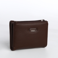 Кошелёк женский на магните, цвет коричневый Кошелёк женский на магните, цвет коричневый