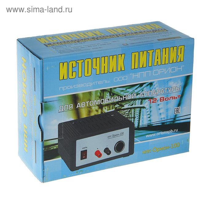 Зарядное устройство АКБ Зарядное устройство АКБ "Вымпел-100", 18 А, 12 В