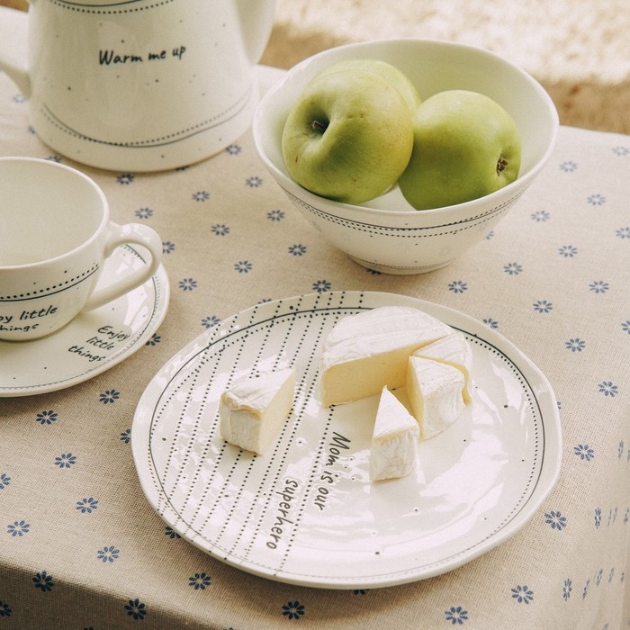 Набор салатников фарфоровых SL Home &laquo;Милый дом&raquo;, 700 мл, d=16 см, цвет белый