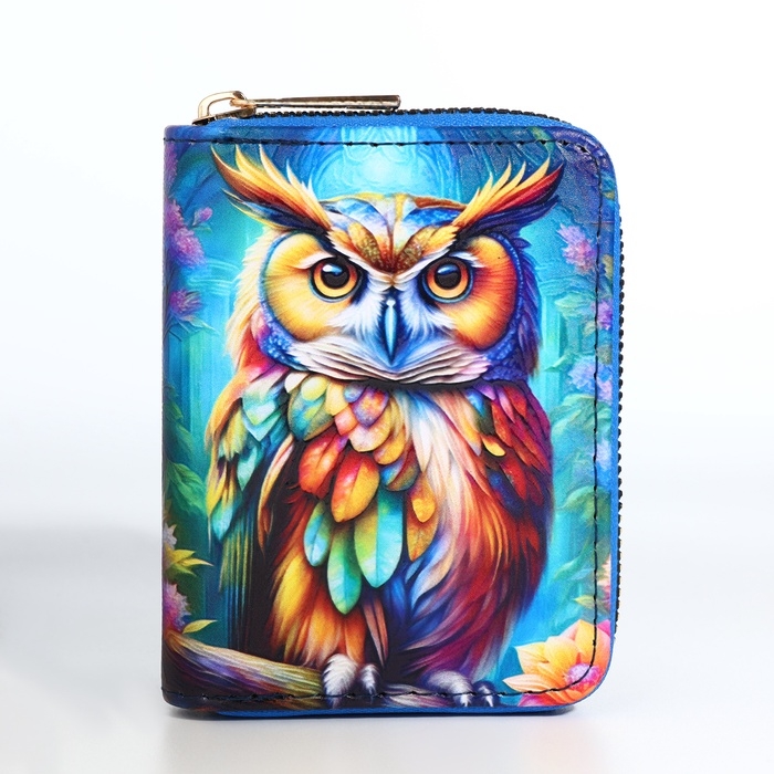 Кошелёк на молнии, цвет синий Кошелёк на молнии, цвет синий