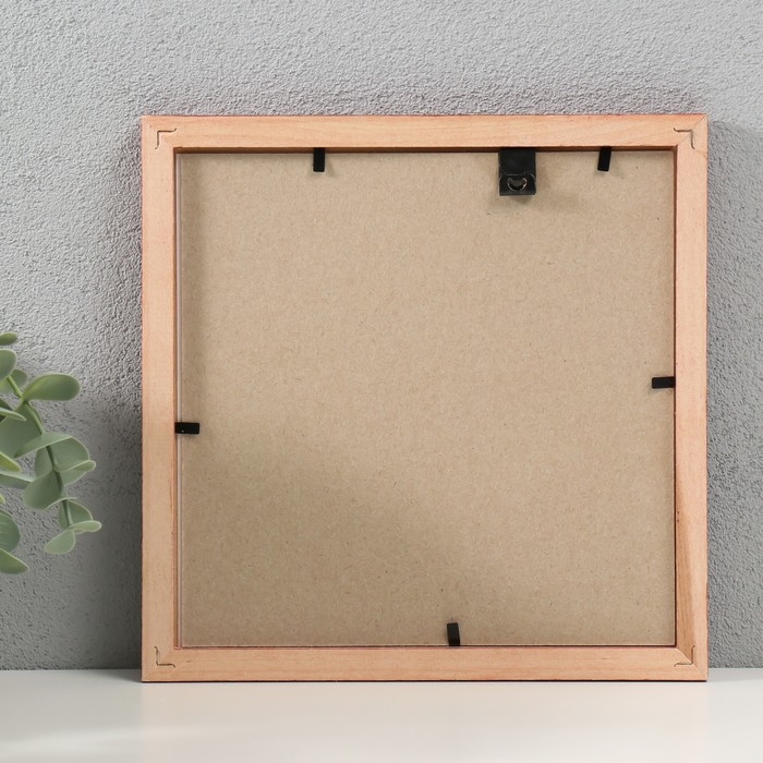 Фоторамка дерево Фоторамка дерево "Image Art" С18 18х18 см,(пластиковый экран), красное дерево