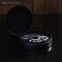 Набор для вина «Тоскана», 4 предмета: штопор, кольцо, пробка, каплеуловитель Набор для вина «Тоскана», 4 предмета: штопор, кольцо, пробка, каплеуловитель