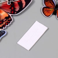 Магнит пластик "Бабочки голографические/Космонавт" набор 12 шт Магнит пластик "Бабочки голографические/Космонавт" набор 12 шт