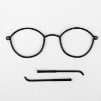 Очки для игрушек, набор 3 шт., цвет чёрный Очки для игрушек, набор 3 шт., цвет чёрный