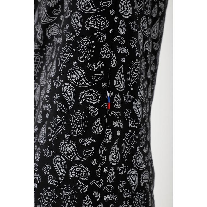 Футболка SL Футболка SL "Пейсли", 48, чёрный