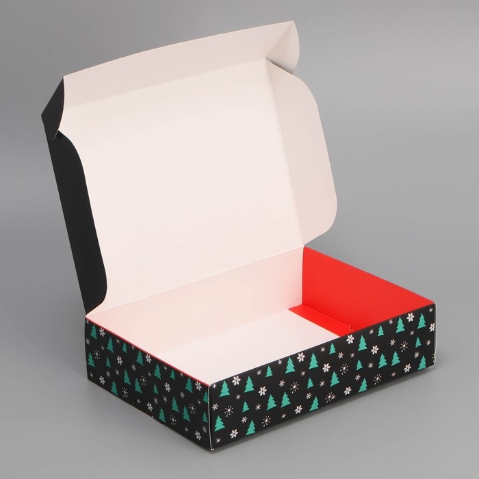 Коробка подарочная новогодняя складная &laquo;Лучше, чем ничего&raquo;, 21 х 15 х 5 см, Новый год