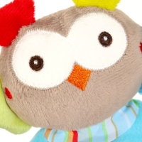 Погремушка мягкая на кольце &laquo;Совушка&raquo;, Крошка Я