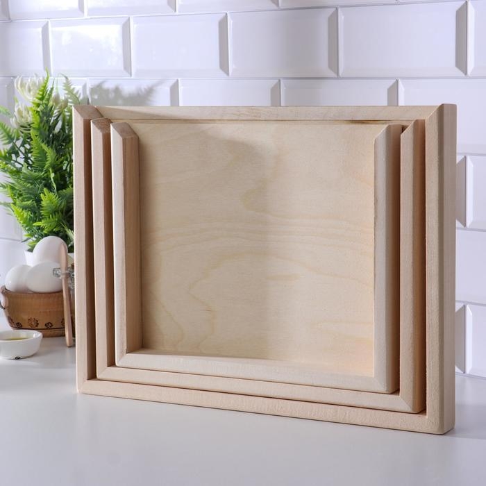 Набор досок для пельменей 3 шт Набор досок для пельменей 3 шт "Сердце, люблю пельмени" 40×30×4см, 30×30×4см, 30×21×4см