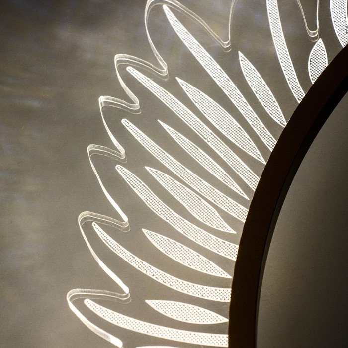 Бра "Крыло" LED 12Вт 3000-6000К золото 40х12х10см