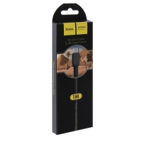 Кабель Hoco X20, microUSB - USB, 2,4 А, 1 м, PVC оплетка, черный Кабель Hoco X20, microUSB - USB, 2,4 А, 1 м, PVC оплетка, черный