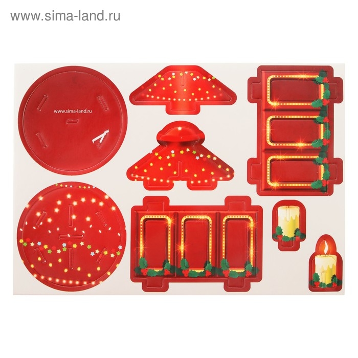 3D Конструктор фигурки «Новогодний фонарик» 3D Конструктор фигурки «Новогодний фонарик»