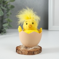 Сувенир "Цыплёнок в скорлупке" 6,2х6,2х13,5 см Сувенир "Цыплёнок в скорлупке" 6,2х6,2х13,5 см